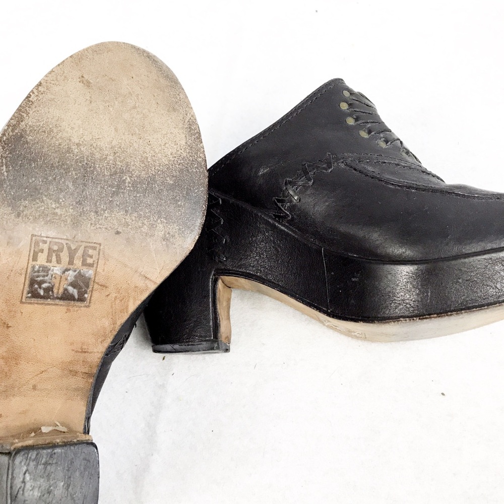 Frye Clogs mules booties size 8.5 medium - Picture 7 of 8